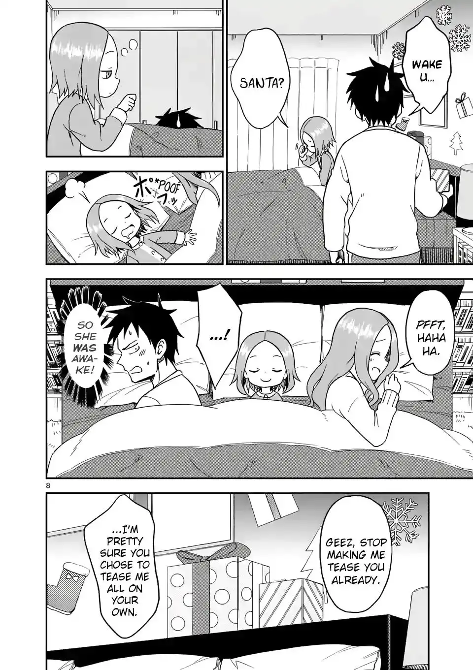 Karakai Jouzu no (Moto) Takagi-san Chapter 70 8